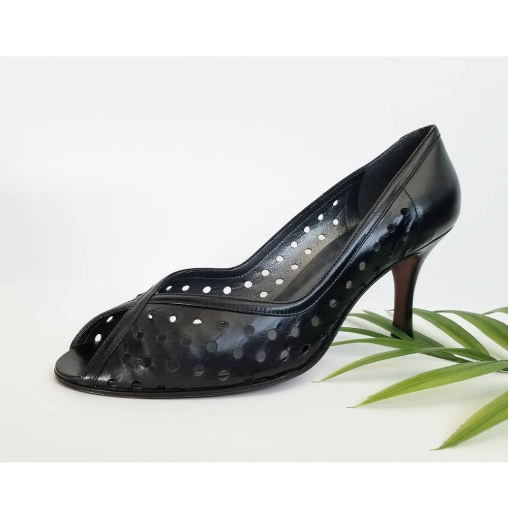 Stuart Weitzman Peep-Toe Heels - Picture 2 of 8
